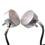 Vulcanizador de neumáticos en uso con parche de goma