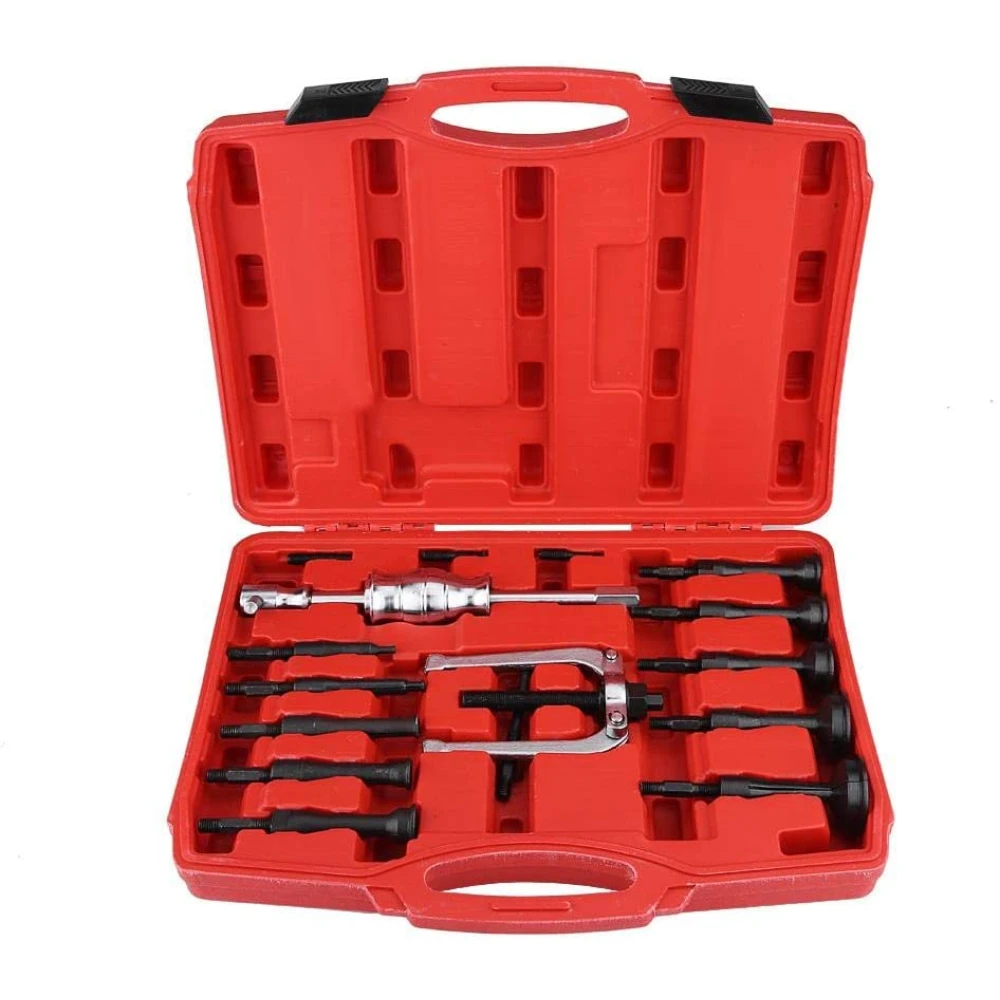 16pcs Innenlager-Abzieher-Set mit Gleithammer TSX TOOL