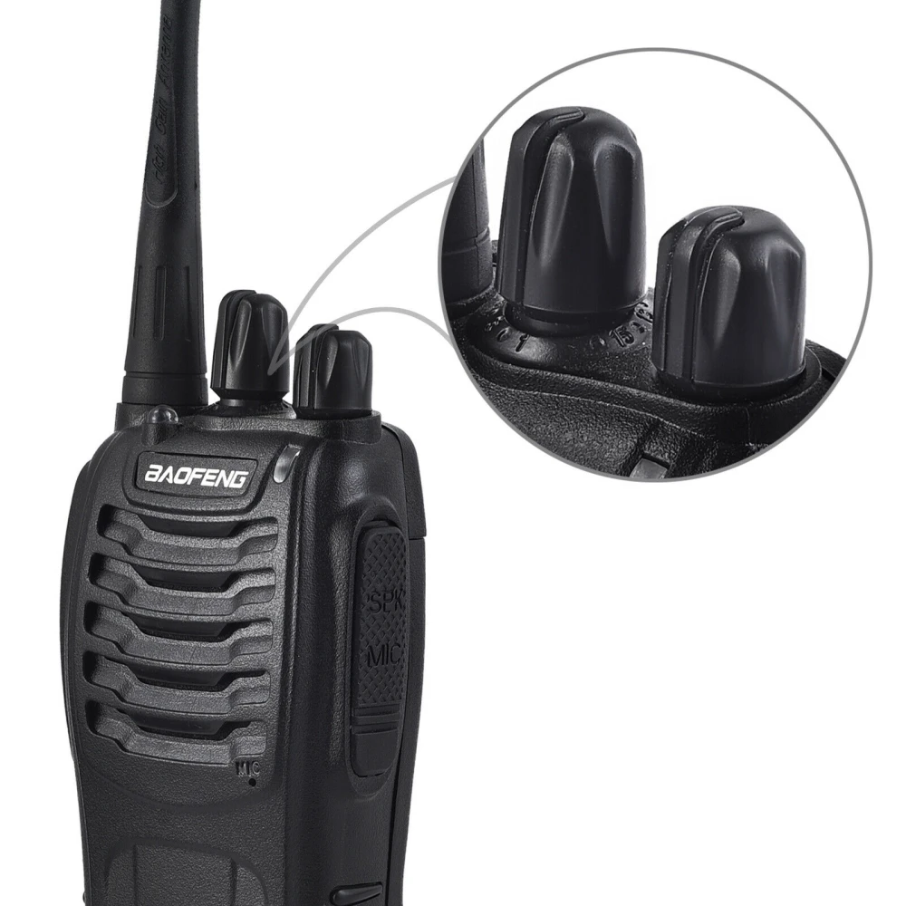 Pack de 2 unidades Walkie Talkie Baofeng BF-88E PMR446 para comunicación en exteriores