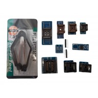 Professional Programmer Socket Kit - 10 Stück Kompatibel mit TL866cs, XGecu T48 und XGecu T56 Universalprogrammierern,