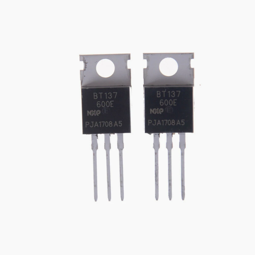 5er-Pack BT137-600E Triac 8A 600V für Steuerung und Schalten