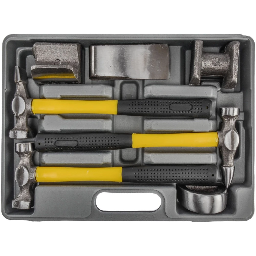 Martillo de bocas planas del juego de tases y martillos chapista