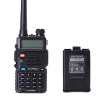 Walkie Talkie Baofeng Uv-5r Schwarz Mit Kopfhörer Inklusive Walkie Talkie Baofeng Uv-5r Schwarz Mit Kopfhörer Inklusive