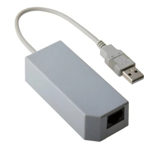 USB 2.0 Netzwerkadapter für Nintendo Wii für schnelle und stabile Kabelverbindung
