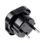 UK-Stecker auf Schuko-Adapter 3-polig für Deutschland