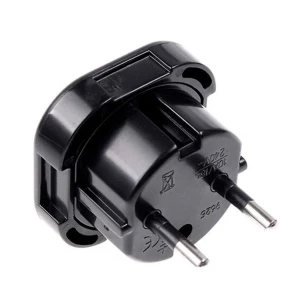 UK-Stecker auf Schuko-Adapter 3-polig für Deutschland