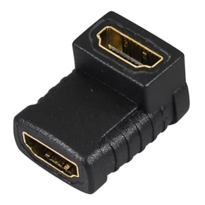HDMI Buchse auf HDMI Buchse Adapter 90° für kompakte und sichere Anschlüsse