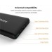 Tragbares Ladegerät Power Bank für Switch Nintendo 10000mAh Kompaktes wiederaufladbares Akkutasche (schwarz)