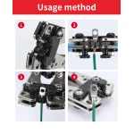 Crimpzange 6-50mm² mit rutschfesten Griffen und verstellbarer Drehung