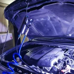 AUTOOL C100 Benzin-Einspritzdüsenreiniger mit Adaptern