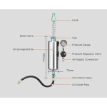 AUTOOL C100 Benzin-Einspritzdüsenreiniger mit Adaptern