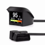 Autool X50 Plus OBD2 Multifunktionsgerät: Geschwindigkeit, Kilometerzähler, Thermometer