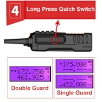 Baofeng UV9R Plus Funkgerät mit 160 Kanälen VHF/UHF