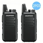 Baofeng Walkie Talkie T20 Akku - 2er-Set mit Headsets