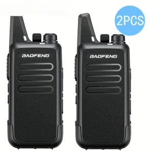 Baofeng Walkie Talkie T20 Akku - 2er-Set mit Headsets
