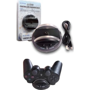 PS3-Controller-Ladestation mit offiziellem satkit-Standfuß