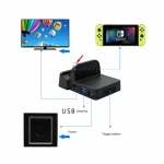 Tragbare Dockingstation für Nintendo Switch – kompaktes Mini HDMI USB Dock