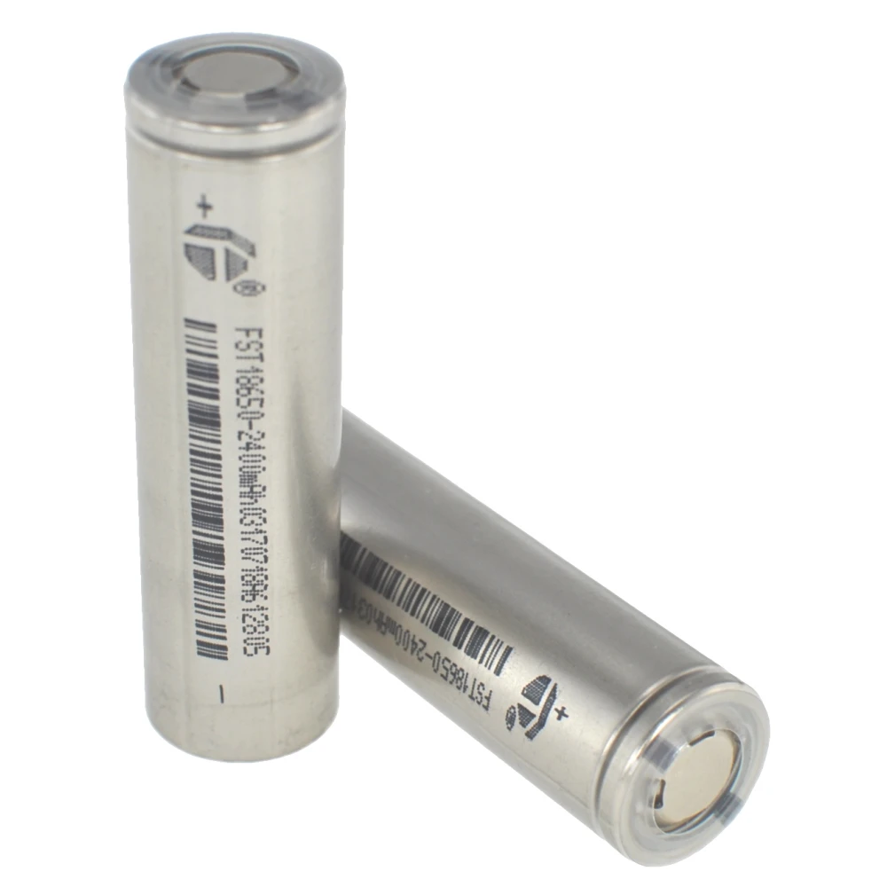 18650 Akku 2400mAh 3.7V Li-Ion wiederaufladbar satkit