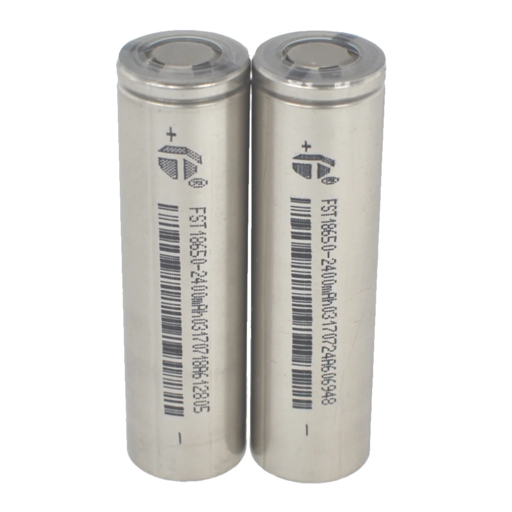 Bateria pila recargable 18650 2400mAh 3.7V Li-Ion satkit en paquete individual