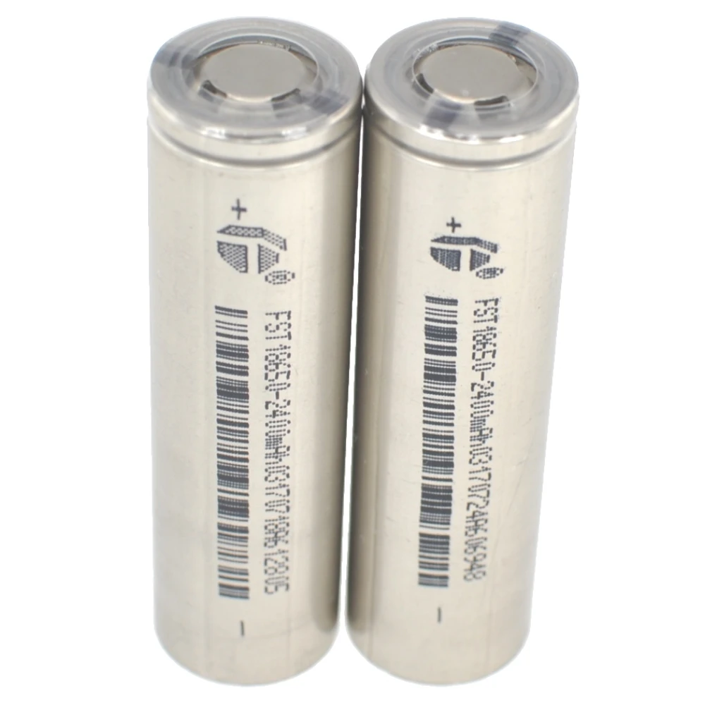 Detalle de bateria 18650 2400mAh 3.7V Li-Ion recargable satkit