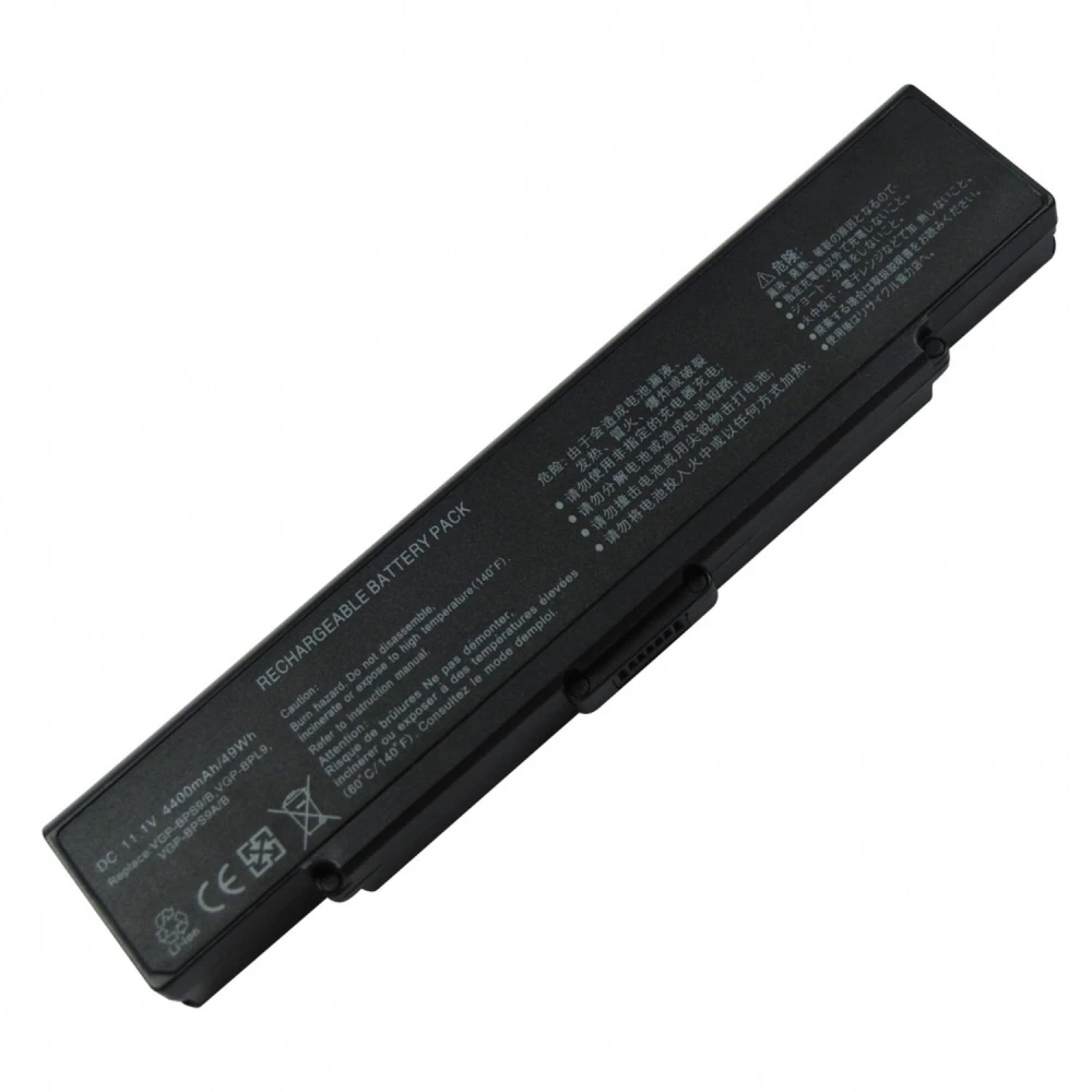 5200 mAh Akku für Sony VGP-BPS9, kompatibel mit vielen Sony Vaio Modellen