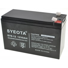 Wiederaufladbare Bleibatterie Sy9-12 12v9ah Alarme, Waagen, Spielzeug