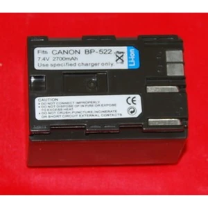 Kompatibler Canon BP-522 Akku 7,4V 2700mAh für Canon Kameras