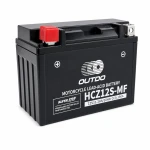 Motorradbatterie AGM 12V 11.2Ah OUTDO HCZ12S-MF - Kompatibel Yuasa YTZ12S(-BS) / GTZ12S / ETZ12S