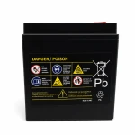 Motorradbatterie AGM 12V 14Ah OUTDO UTX16-BS(MF) - Kompatibel Yuasa YTX16-BS / GTX16-BS / ETX16-BS / 16-B