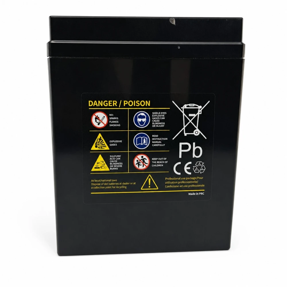 Motorradbatterie AGM 12V 12Ah OUTDO YB12AL-BS(MF) - Kompatibel Yuasa YB12AL-A2 / GS YB12AL-A2 / 12N12-4A-1 (flooded ähnlich)