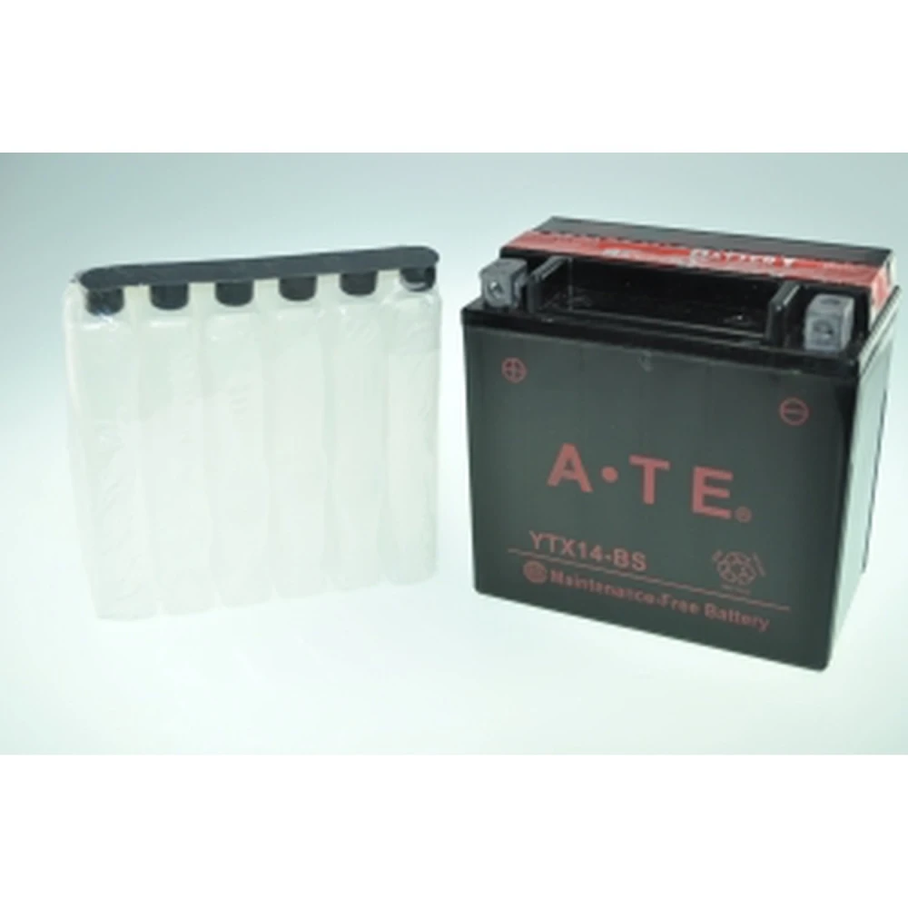 Motorradbatterie YTX14-BS: leistungsstarke Batterie für kompatible Motorräder