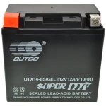 YTX14-BS Gel Motorradbatterie - Hochleistungs-Gelbatterie