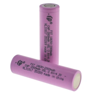 Wiederaufladbarer 18650 Akku 2000mAh 3,7V Lithium Satkit
