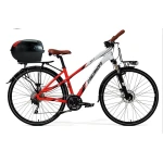Fahrrad-Helmkoffer 17L schwarz JZH-818 für 1 Helm mit Schloss