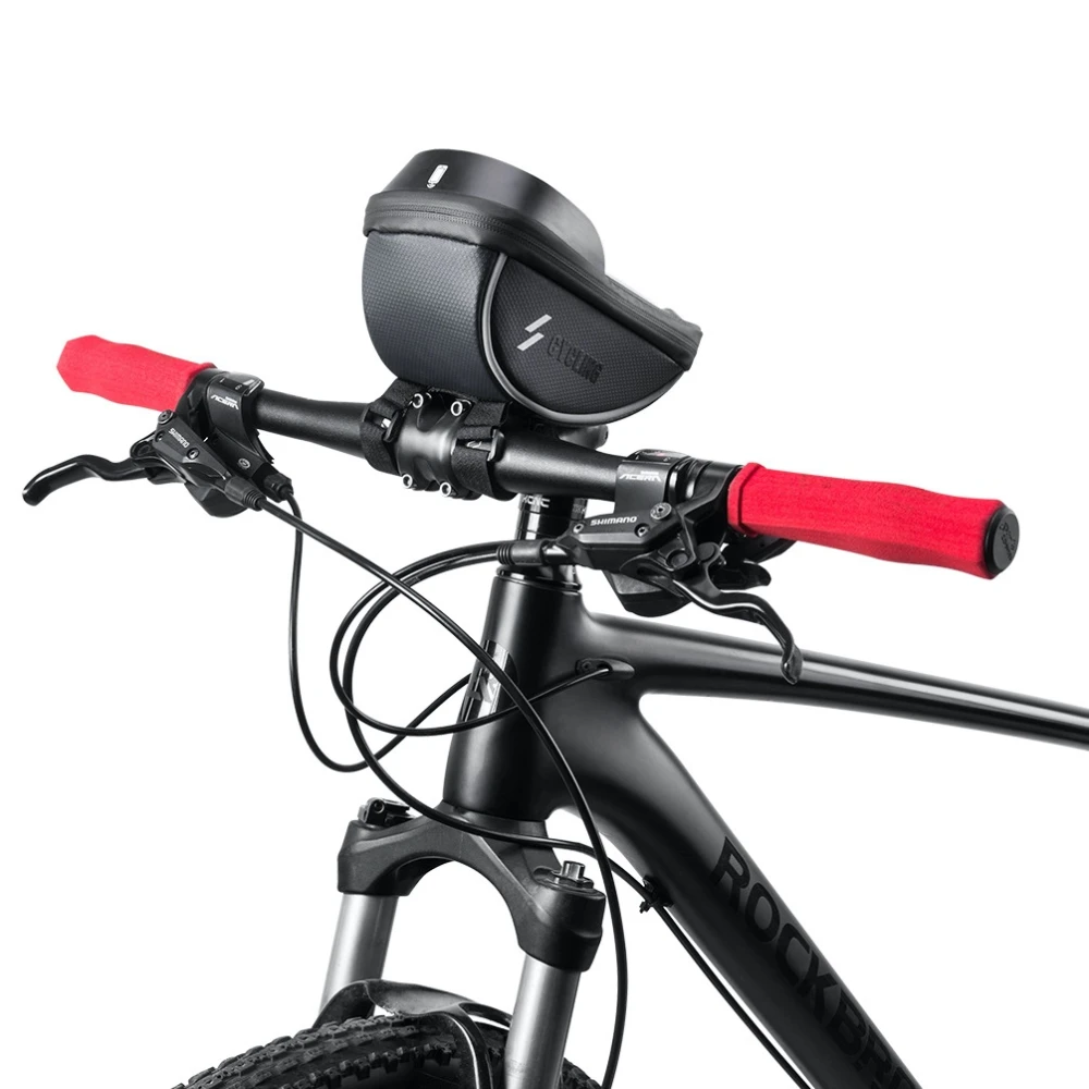 Fahrrad-Handytasche mit Touchscreen und Sonnenblende 0,5L