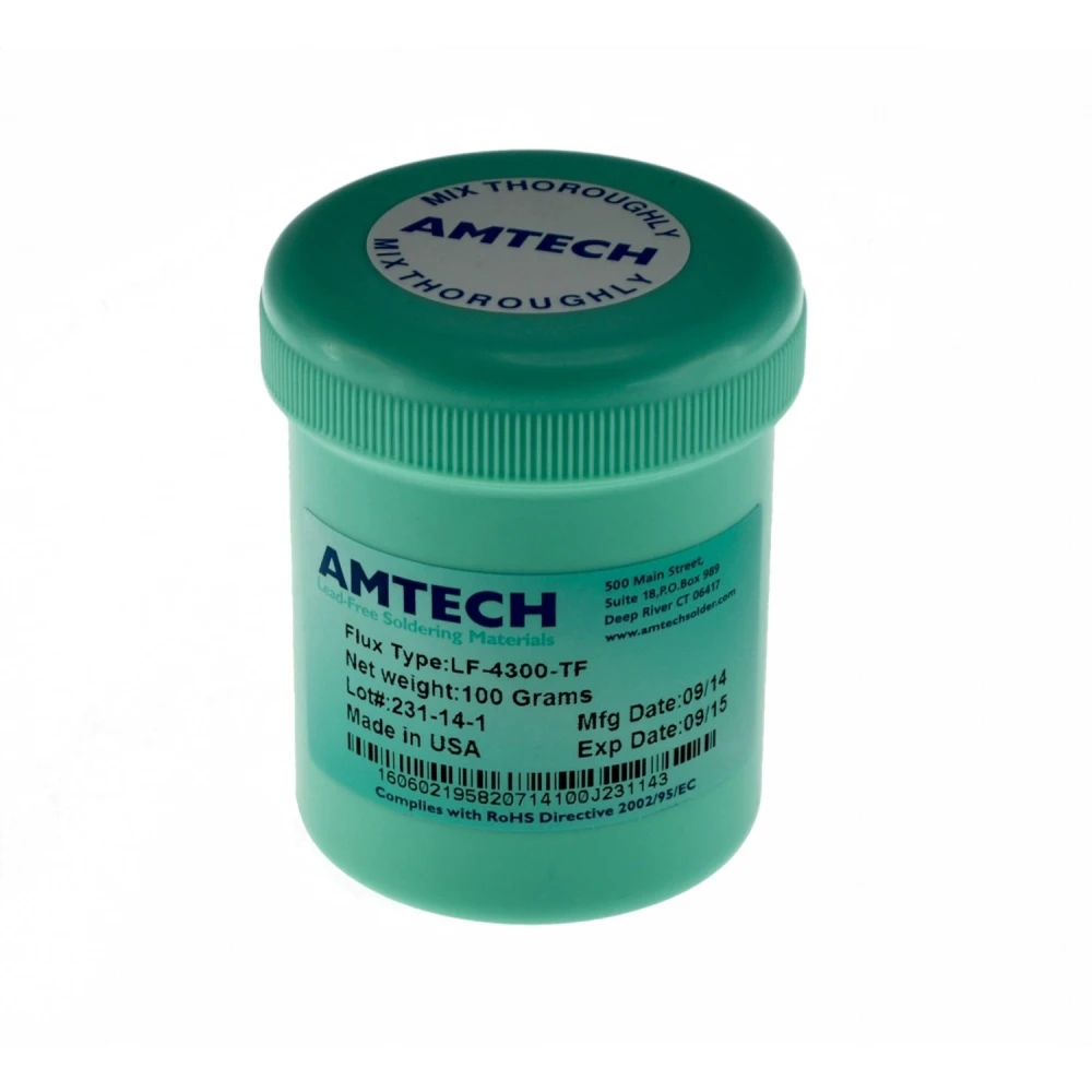 100cc-Dose Amtech LF-4300-TF Lötflussmittel original für professionelle Lötarbeiten