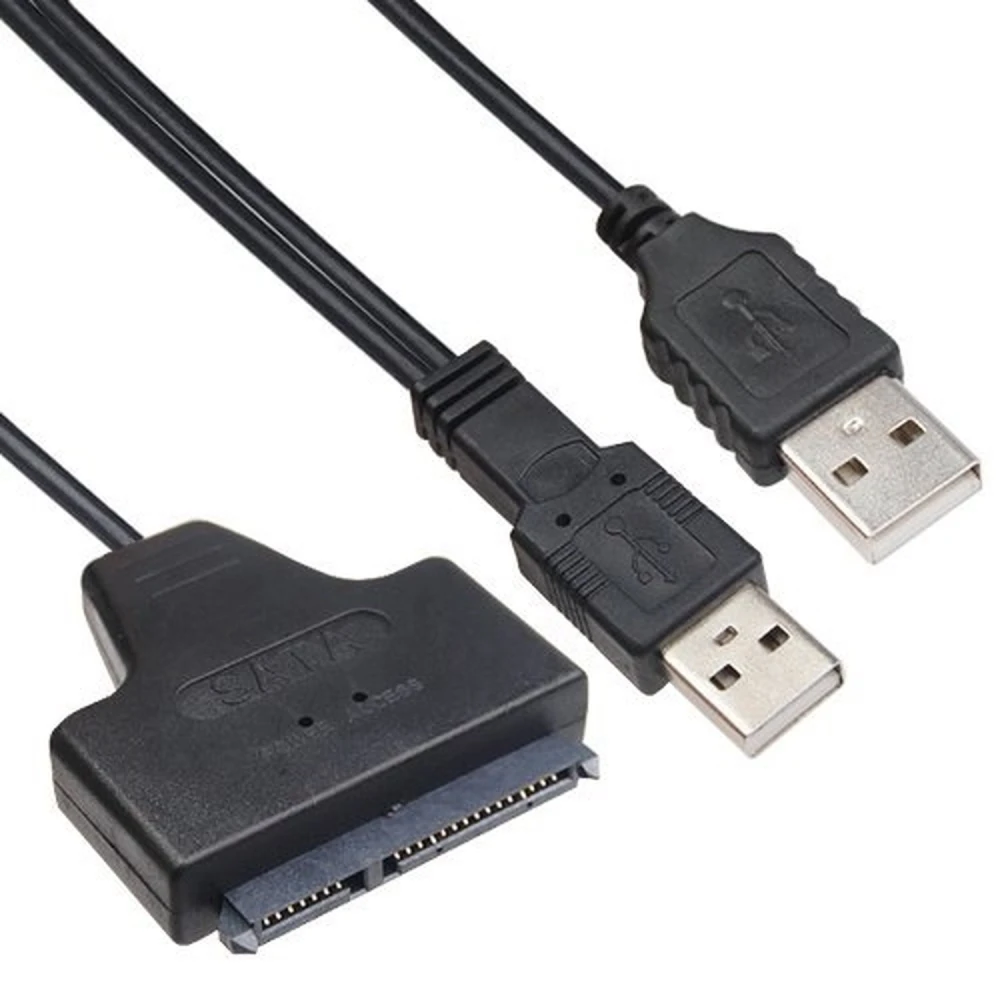 Hochgeschwindigkeits-USB 2.0 SATA-Adapterkabel für 2,5-Zoll-Festplatten
