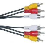 3-RCA Audio- und Videokabel 1,2 m für Audio- und Videoverbindung