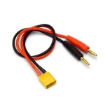 4mm Bananenstecker auf XT60 Kabel 15 cm Amass