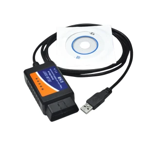 ELM327 USB OBD2 Diagnosekabel für PC und Fahrzeuge