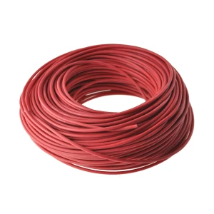 Flexibles Silikonkabel 12AWG, hitzebeständig bis 200º und 600V, rot