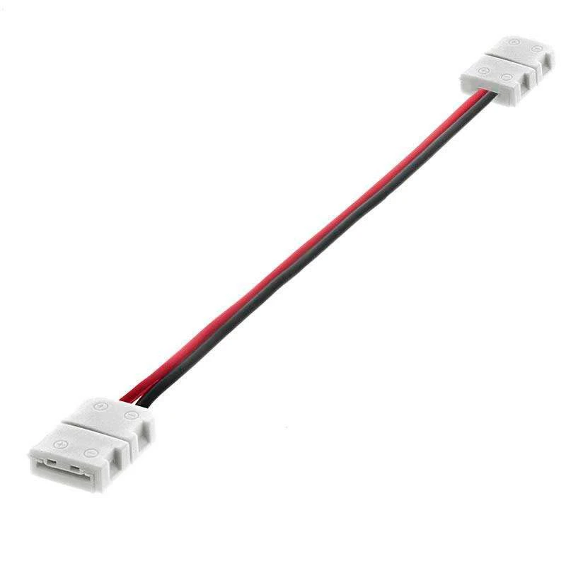 Kabel zum Verbinden einfarbiger LED-Streifen 8mm 12V mit 2-Pin-Stecker