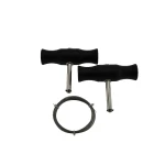 Herramienta para desmontar parabrisas de vehículos TSX TOOL en uso