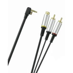 S-Video-Kabel PSP 2000 Slim mit 24K-vergoldeten Steckern für TV