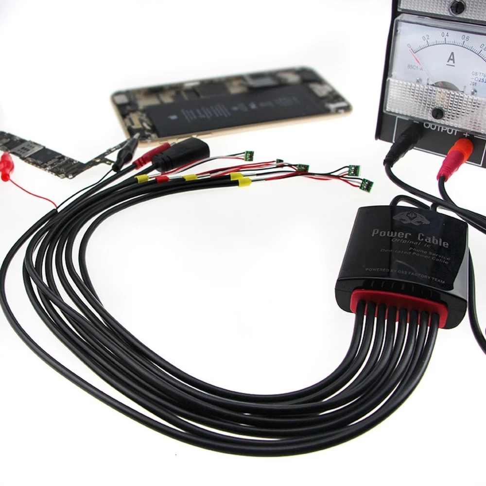 Spezial-Servicekabel mit Akku-Anschlüssen für iPhone 7, 6S und Samsung