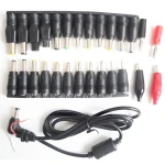 Testkabel für Laptops mit 23 Steckverbindern und Messzubehör