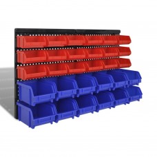 32pc Stück Diy Wandregal Werkzeug Organizer Stapelbare Boxen Modulare Platten