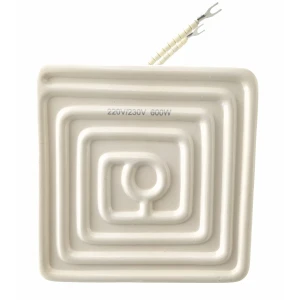 IR-Keramikheizer 12x12cm 600W weiß für Lötstationen Mlink