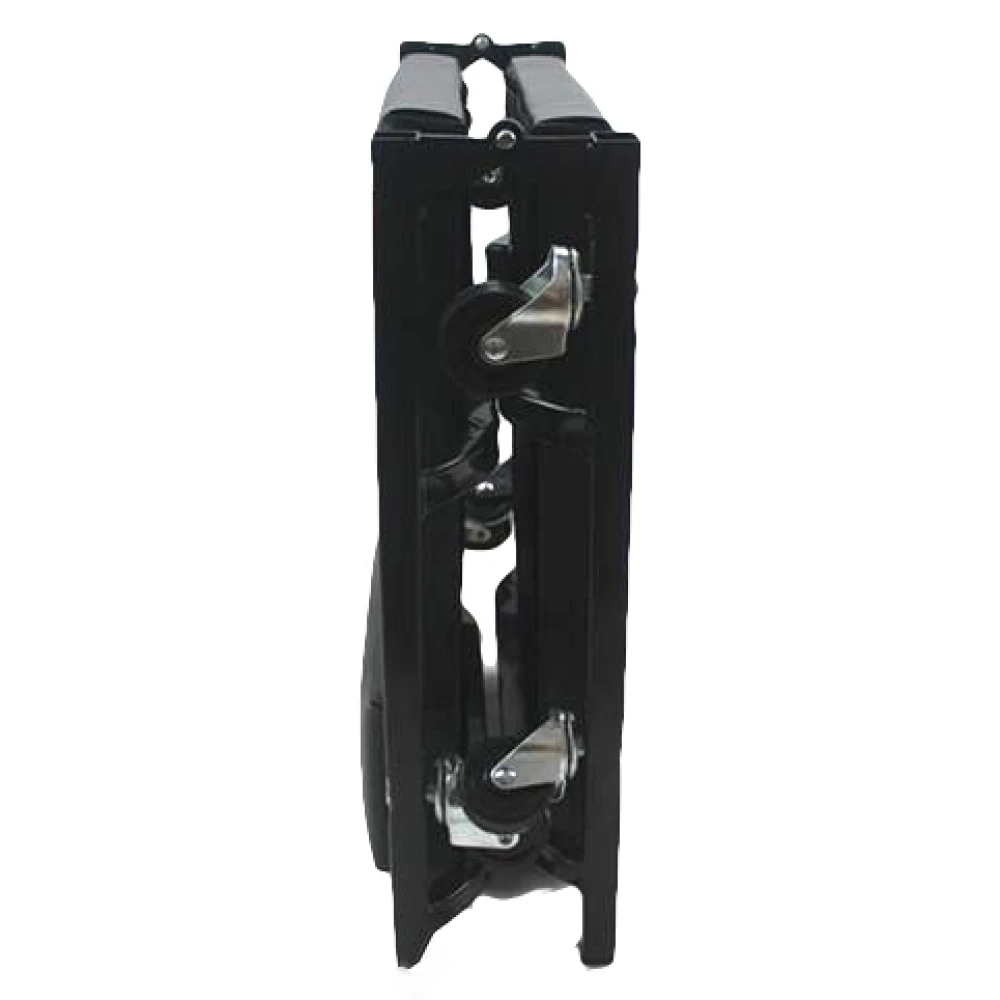 Camilla para reparación de coches con diseño compacto y acolchado