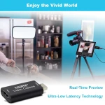 HDMI-USB Video Capture Card 1080P für Streaming, Gaming und Videokonferenzen